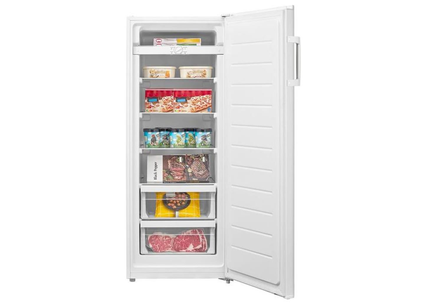 Freezer Vertical Midea 196L 1 Porta Inverter MDRU276FZA013