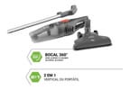 Aspirador de Pó 2 em 1 Philco 1400W PAS1450C 54901086 Cinza