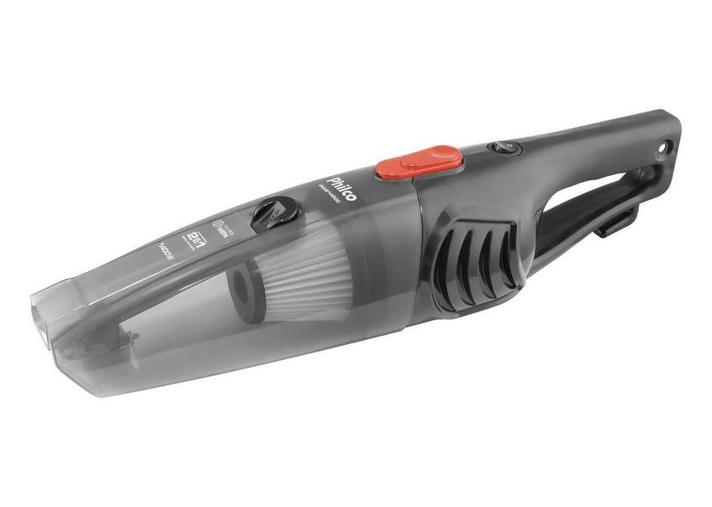 Aspirador de Pó 2 em 1 Philco 1400W PAS1450C 54901086 Cinza