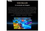 Smart TV 75" TCL 4K UHD SQD-Mini LED 75C7L Google TV 2026