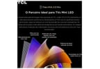 Smart TV 75" TCL 4K UHD SQD-Mini LED 75C7L Google TV 2026