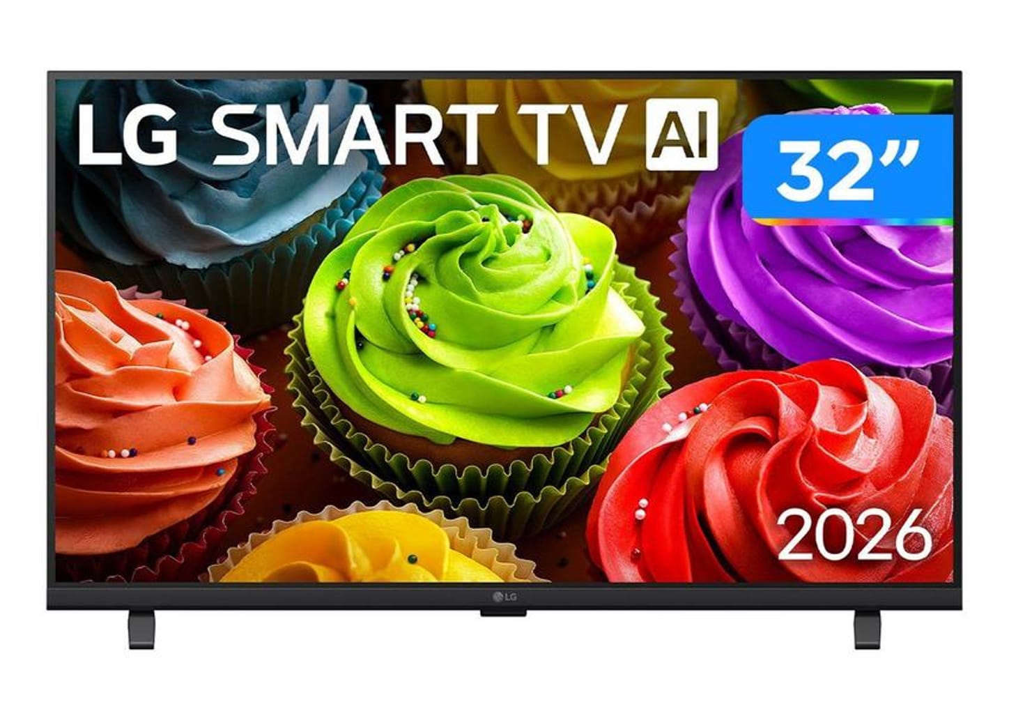 Smart TV 32" LG Full HD LCD 32LB650BPSA WebOS 26 2026