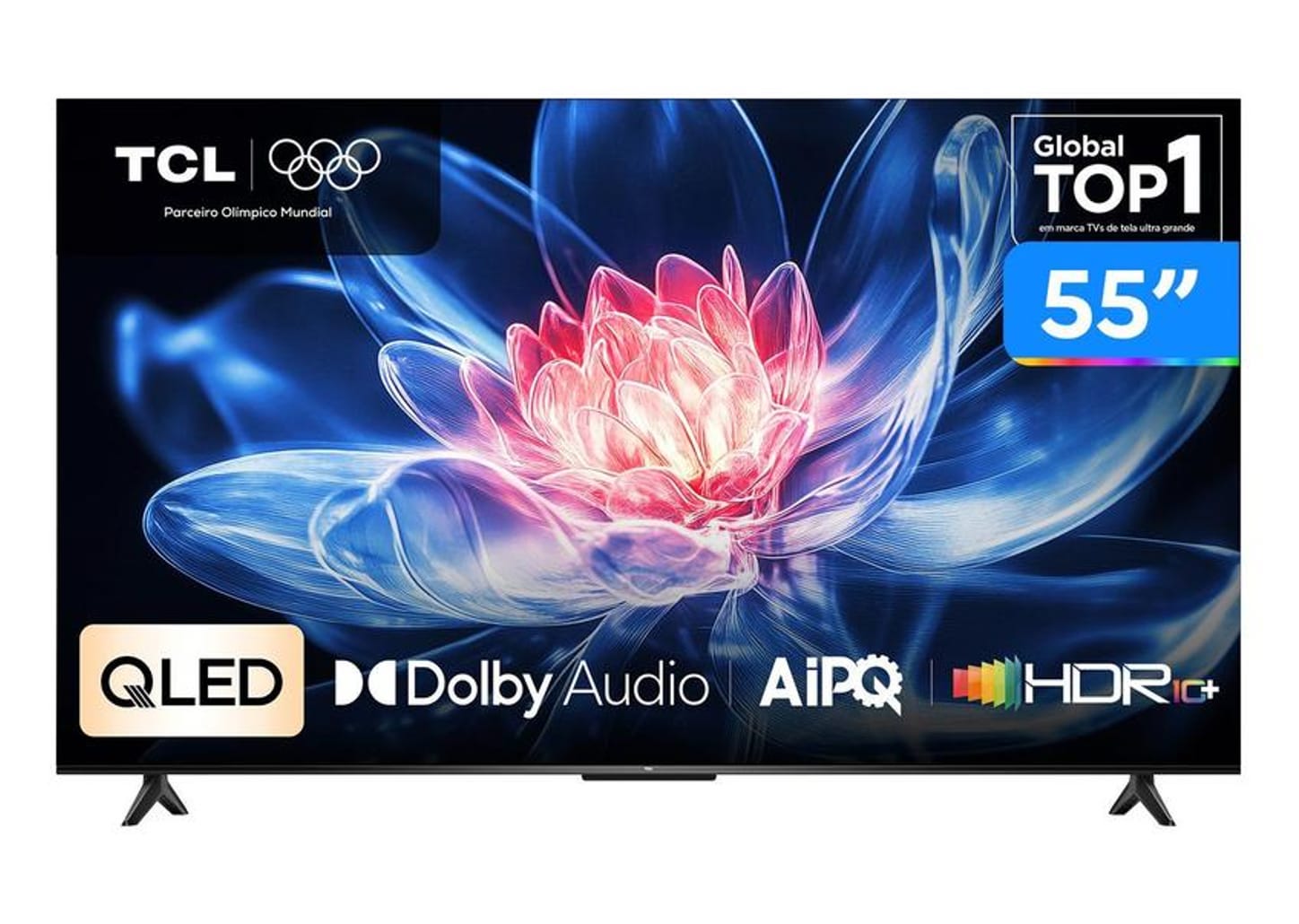 Smart TV 55" TCL 4K UHD QLED 55T6C Google TV 2026