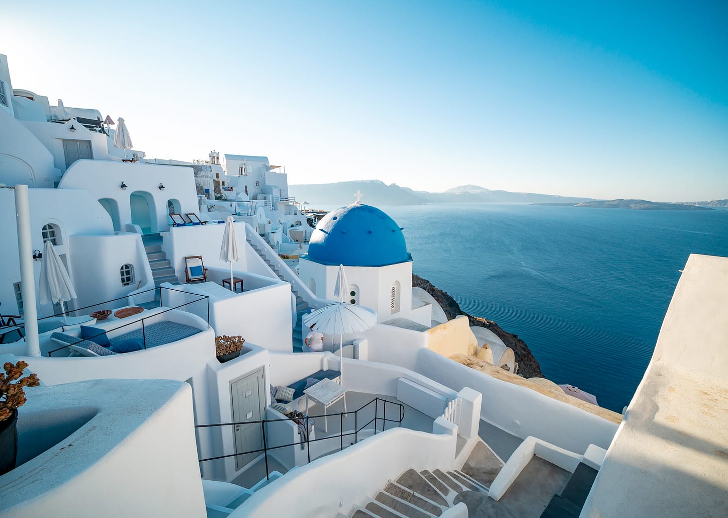 Diária de Hotel em Santorini