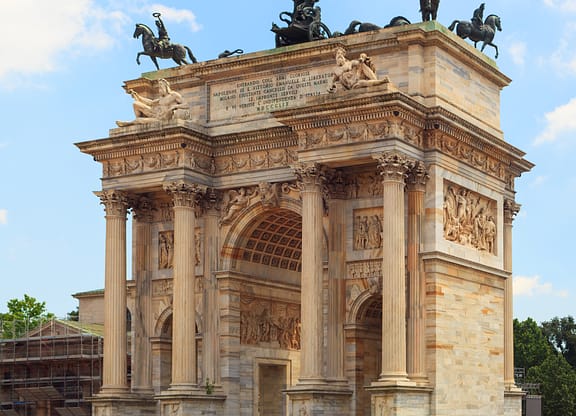 Diária de casal em um hotel em Milão