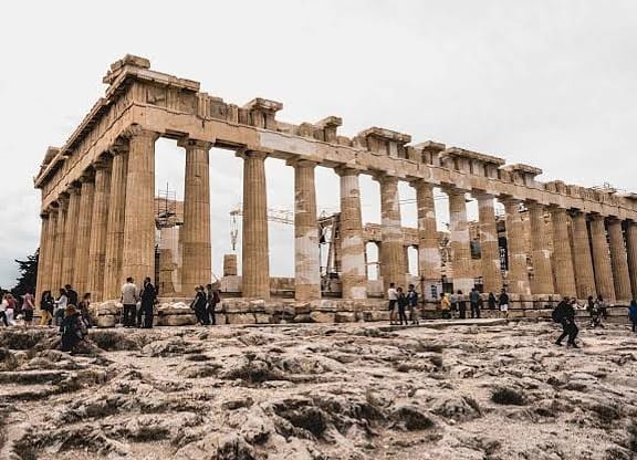 Acrópole/Museu entrada casal