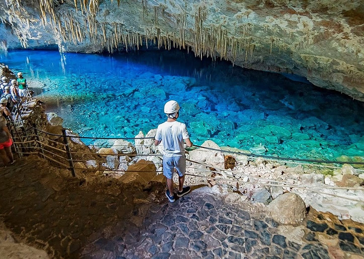 Gruta Azul - casal