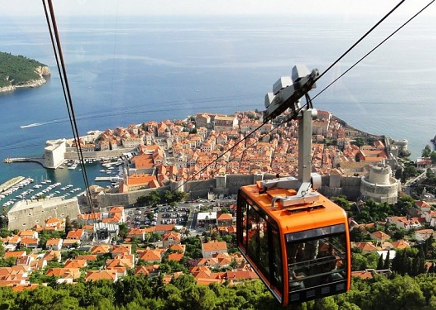 Passeio de Teleférico em Dubrovnik