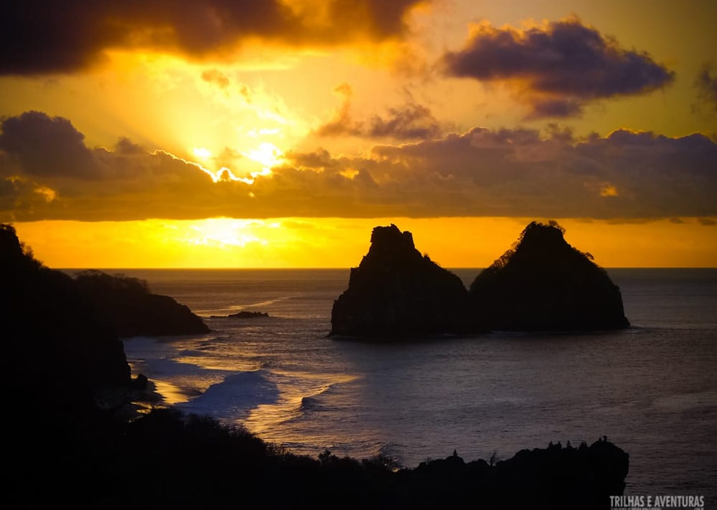 Pôr do sol com drinks